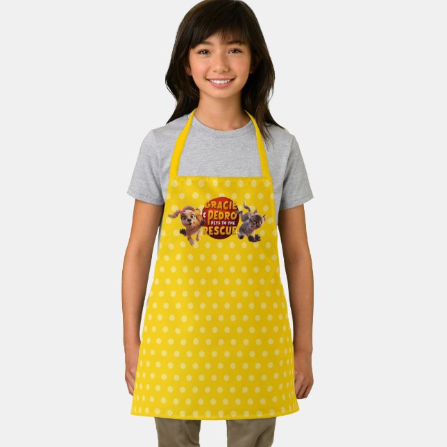 Delantal Gracie & Pedro Adventure Awaits (in situ)