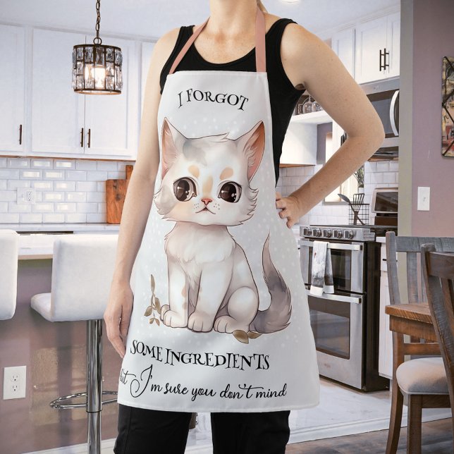 Delantal Graciosa abuela con gatos (Subido por el creador)