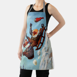 Delantal Graciosa Abuela Sleigh Ride Wilhelm Larsen