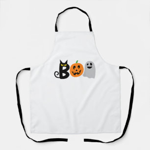 Delantal Graciosa camiseta de Halloween. BoO Calabazas Niño