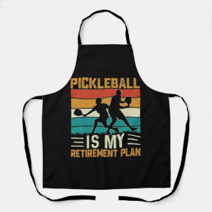 Delantal Graciosa camiseta de pelota de pelota para el abue
