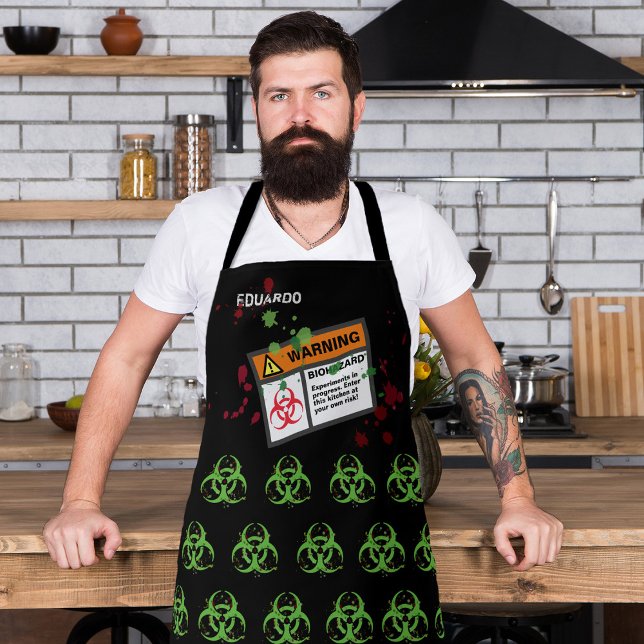 Delantal Graciosa cocina Biohazard Gross (Subido por el creador)