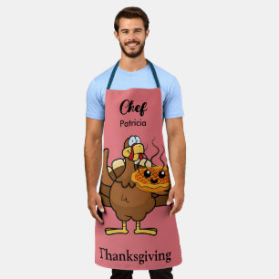 Delantal Graciosa idea de regalo de Thanksgiving Personaliz