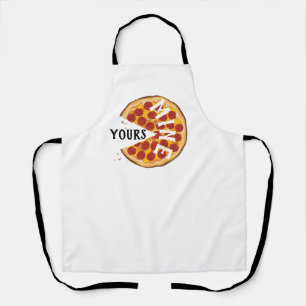 Delantal Graciosa pizza de pepperoni lindo gourmet