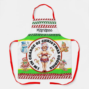 Delantal Graciosa Sra. Claus