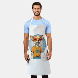 Delantal Graciosa toalla de cocina de Chihuahua - regalo de