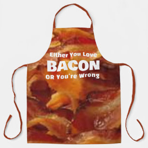 Delantal Gracioso Bacon Aprons, O Te Gusta El Humor Bacon