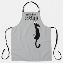 Gracioso Gato De Tuxedo Hecho De Scratch