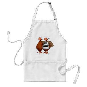 Delantal Gracioso Humor De Acción De Gracias Apron Gift