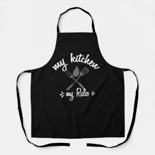 Delantal Gracioso Mi Cocina Mis Reglas Aprons Para Mujeres