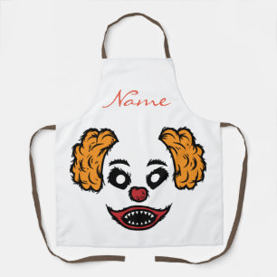 Delantal Gracioso payaso humilde Thunder_Cove Apron