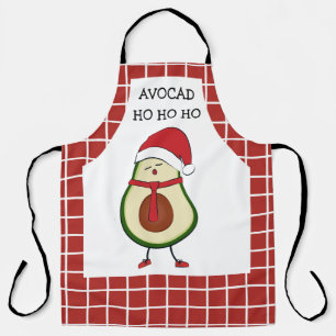 Delantal Gracioso regalo navideño para él aguacate