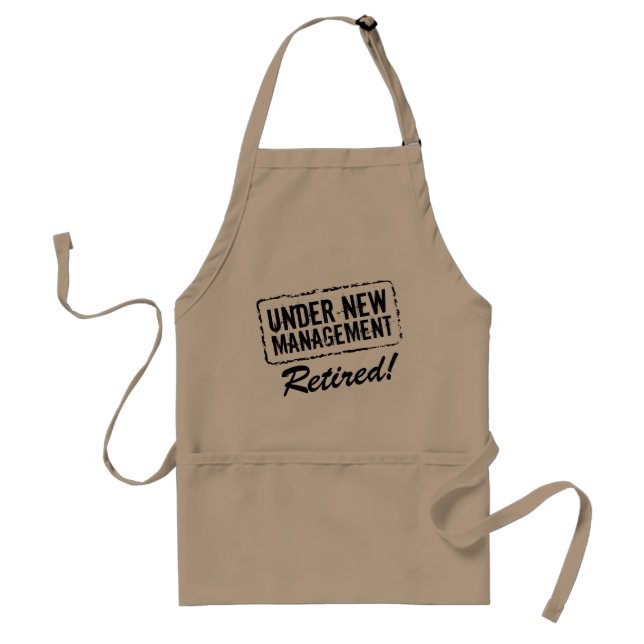 Delantal Gracioso retiro BBQ apron | Bajo nueva dirección (Frente)