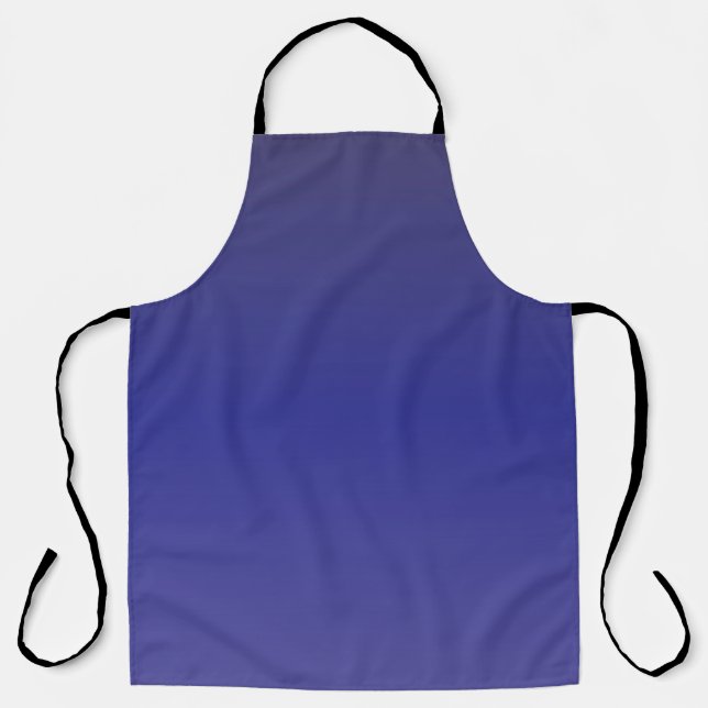 Delantal Gradiente Azul añil (Anverso)