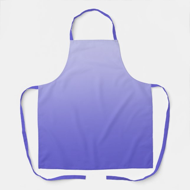 Delantal Gradiente de lavanda (Anverso)