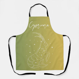 Delantal Gradiente de signos de estrella de horoscopio de z