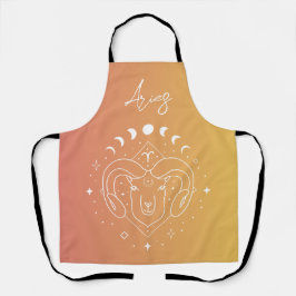 Delantal Gradiente de signos de estrella del horoscopio de 