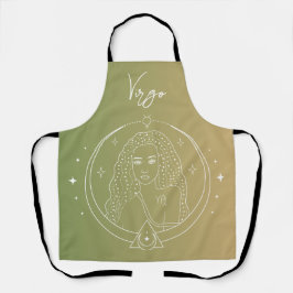 Delantal Gradiente de signos de estrella del horóscopo zodi
