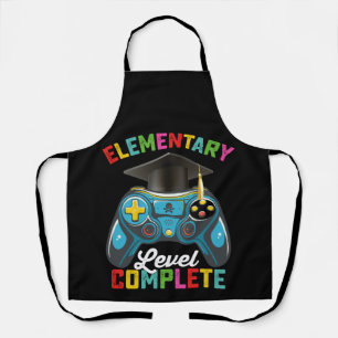 Delantal Graduación de nivel elemental completa Juegos Juga