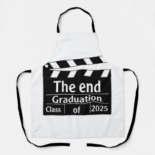 Delantal Graduación final de cine 2025