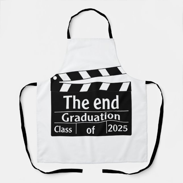 Delantal Graduación final de cine 2025 (Anverso)