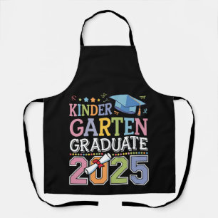 Delantal Graduado de Kinder 2025 Escuela de Graduación