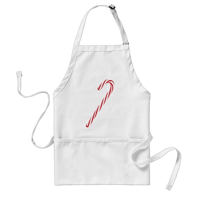 Delantal Gráfico de Candy Cane (Frente)