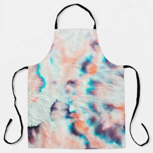 Delantal Grafiti de Arte Sucio de Otoño. Tie Dye Shibori. B