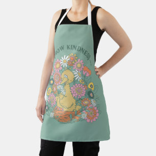 Delantal Gran Bird   Grow Kindness Floral Graphic