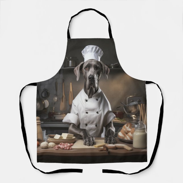 Delantal Gran Chef Dane Dog (Anverso)