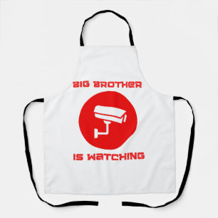 Delantal Gran Hermano está Vigilando  1984 ingsoc