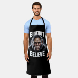 Delantal Gran pie creencia Cryptid Fan BBQ Pit Apron