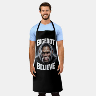Delantal Gran pie creencia Cryptid Fan BBQ Pit Apron