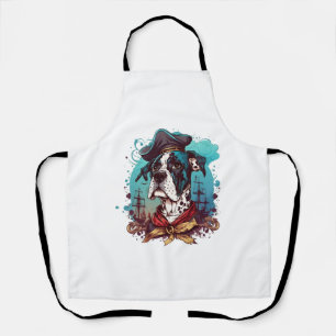 Delantal Gran Pirata Danés Perro
