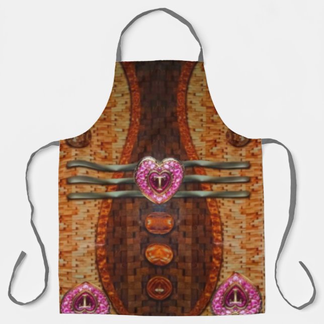 Delantal Grande de 27"x34 con Estampado Total Whet (Anverso)