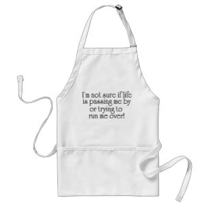 Delantal Grandes ideas del regalo del humor de la edad
