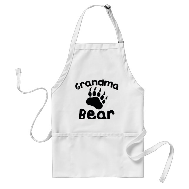 Delantal Grandma Bear (Frente)