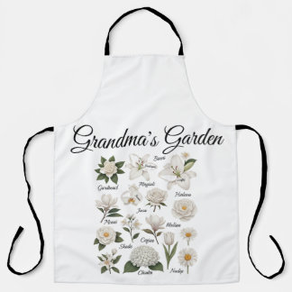 Delantal Grandma's Garden
