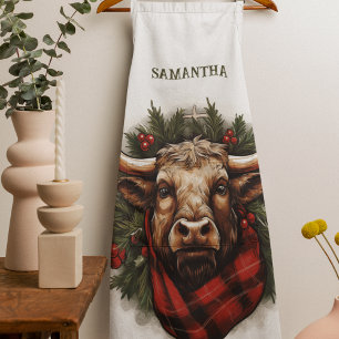 Delantal Granja Rusa Red Buffalo Plaid