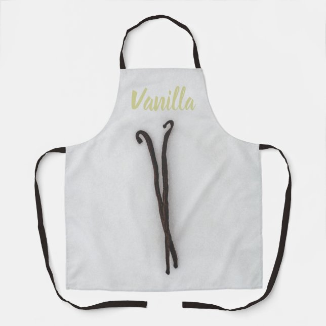 Delantal Grano de vainilla con azúcar (Anverso)