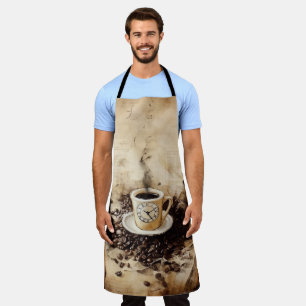 Delantal Granos de café