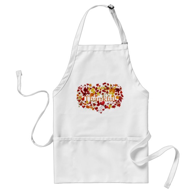 Delantal Gratitud/Día de Acción de Gracias Apron (Frente)
