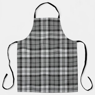 Delantal Gray Blackwatch Tartan Plaid Design