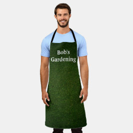 Delantal Green Grass Business Apron