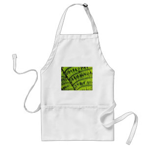 Delantal Green Leaf Apron