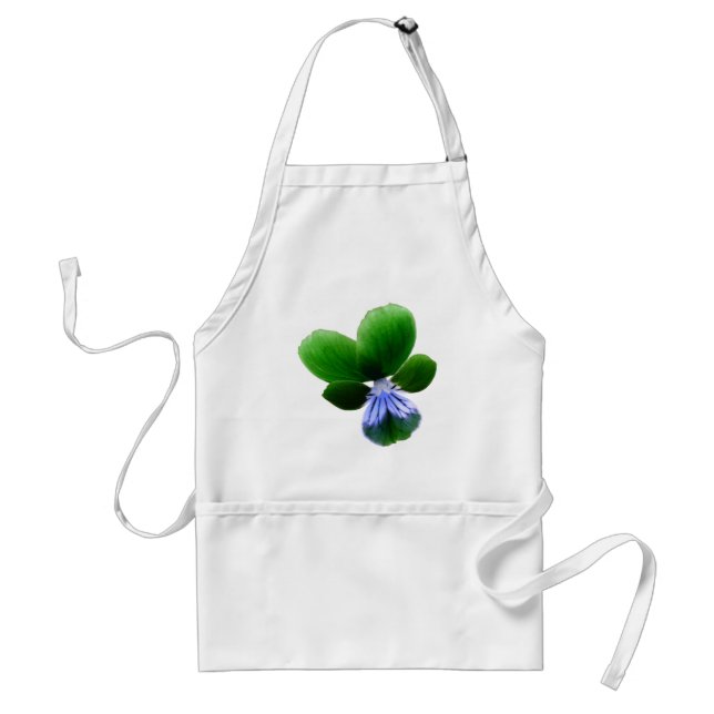 Delantal Green Pansy Apron (Frente)