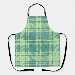 Delantal Green Plaid Apron