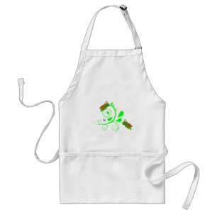 Delantal Green Turtles Kitchen Apron