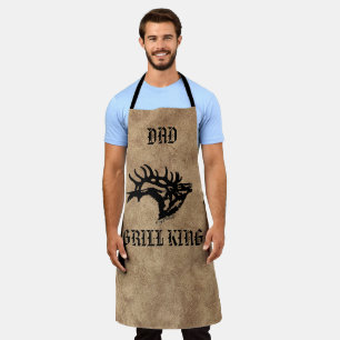 Delantal Grill King, Bull Elk Apron