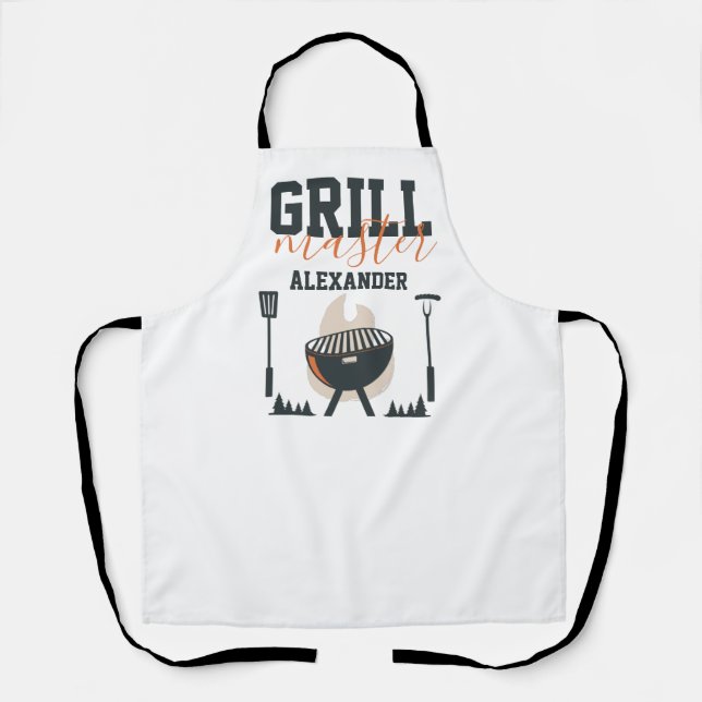 Delantal Grill Master BBQ (Anverso)